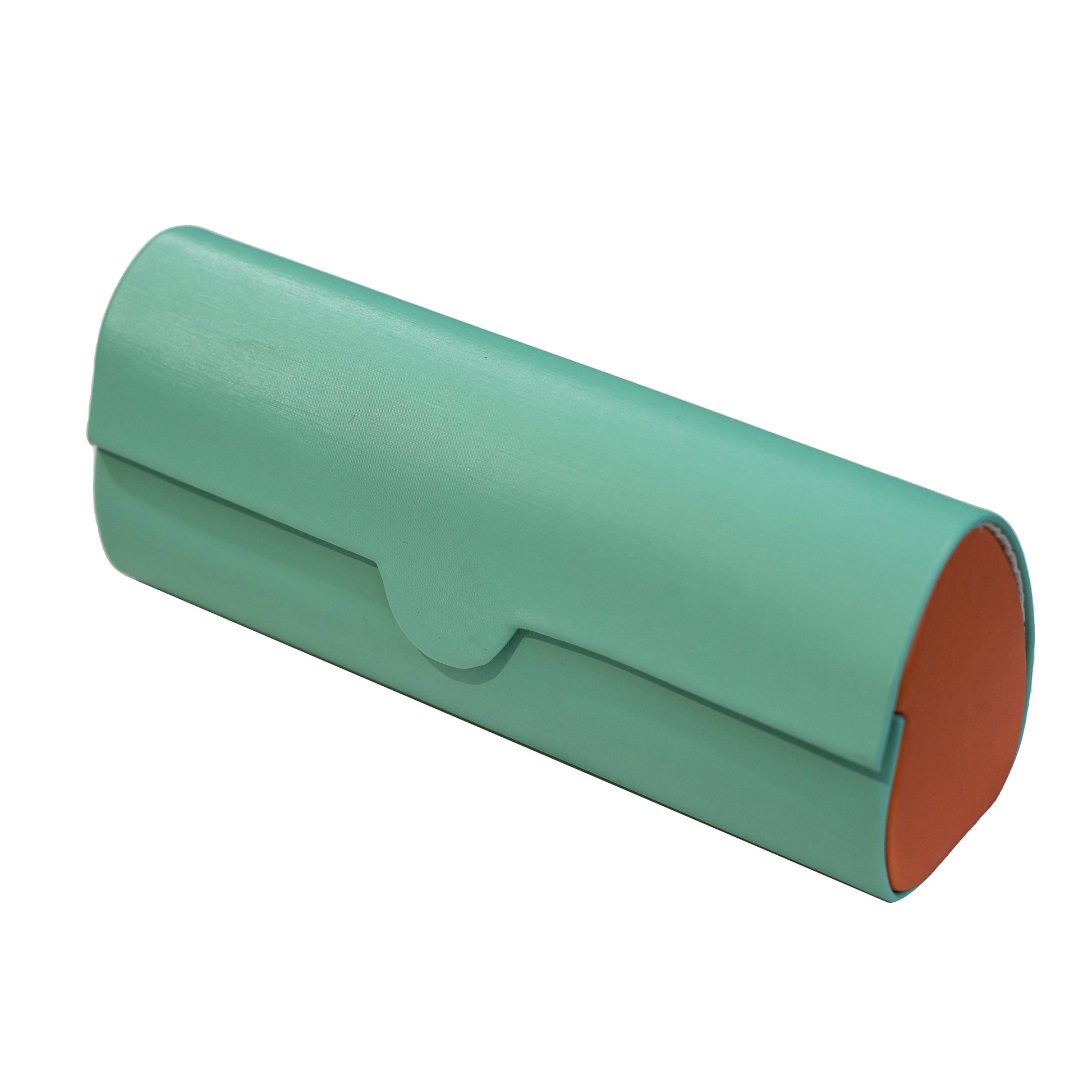 Vintage-Inspired Magnetic Retro Cylindrical Glasses Case
