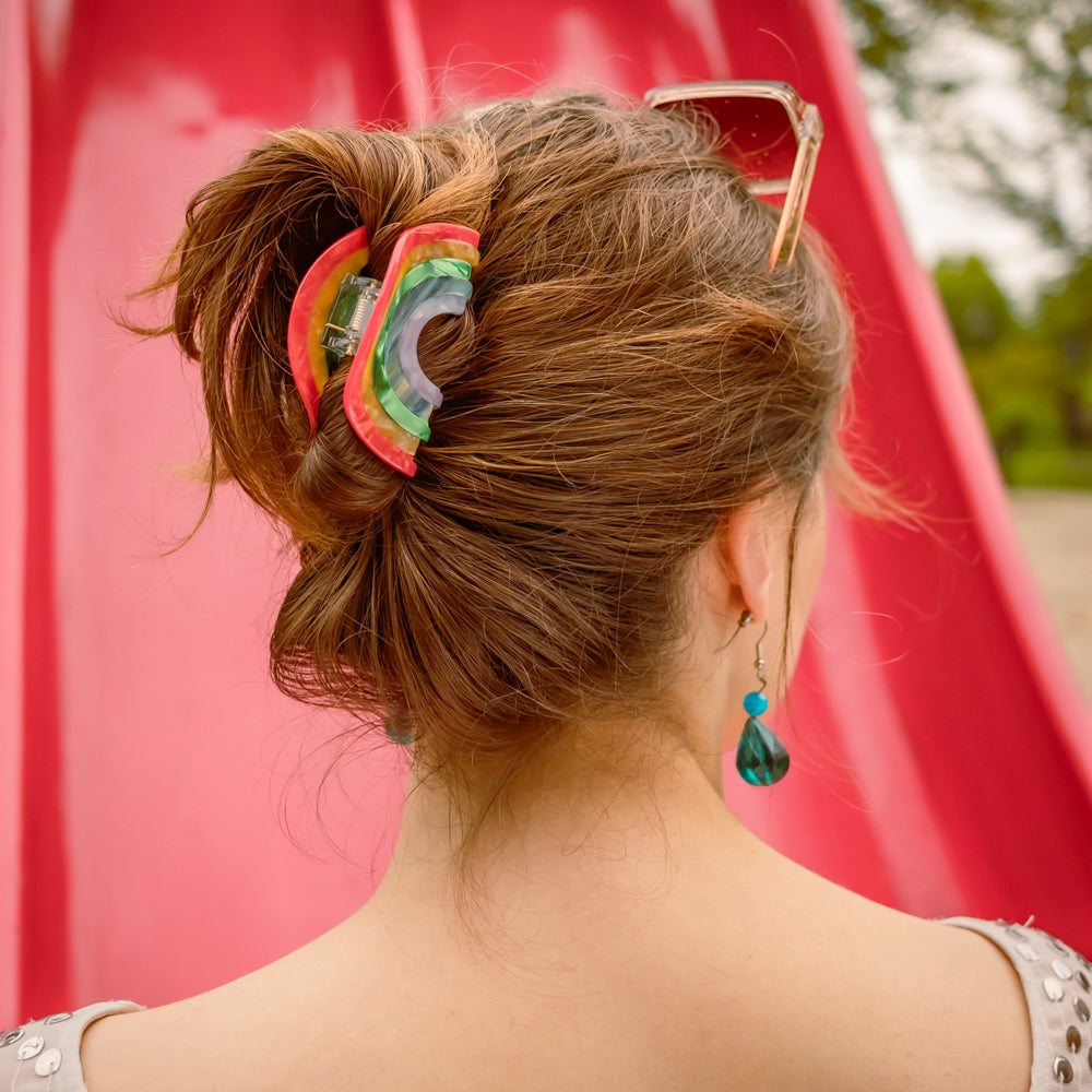 Rainbow Hair Claw