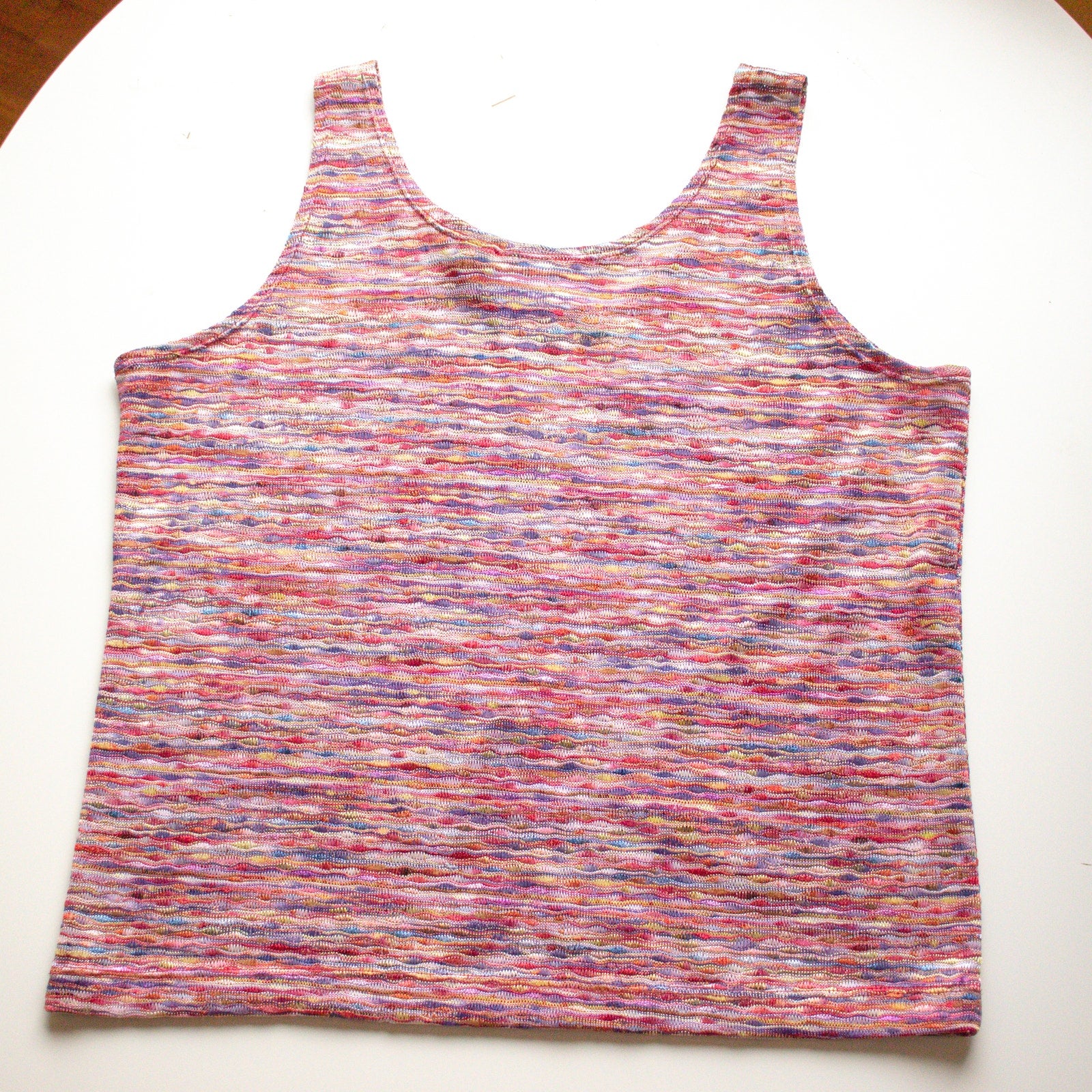 Chico's Multi-Color Tank Top Size 2