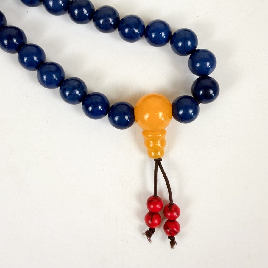 Lapis Mala Beads