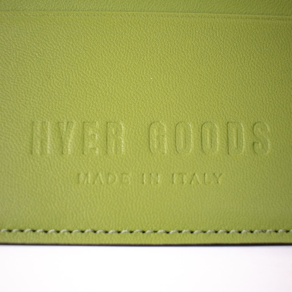 Hyer Goods Vert Anis Certo Card Wallet