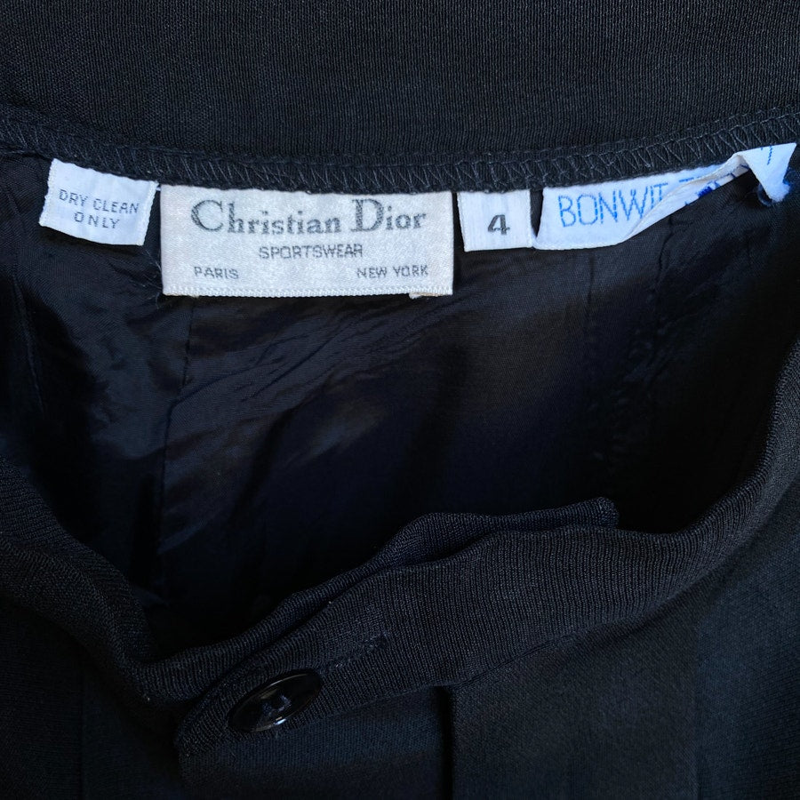 Black Trousers Christian Dior Sport Size 4