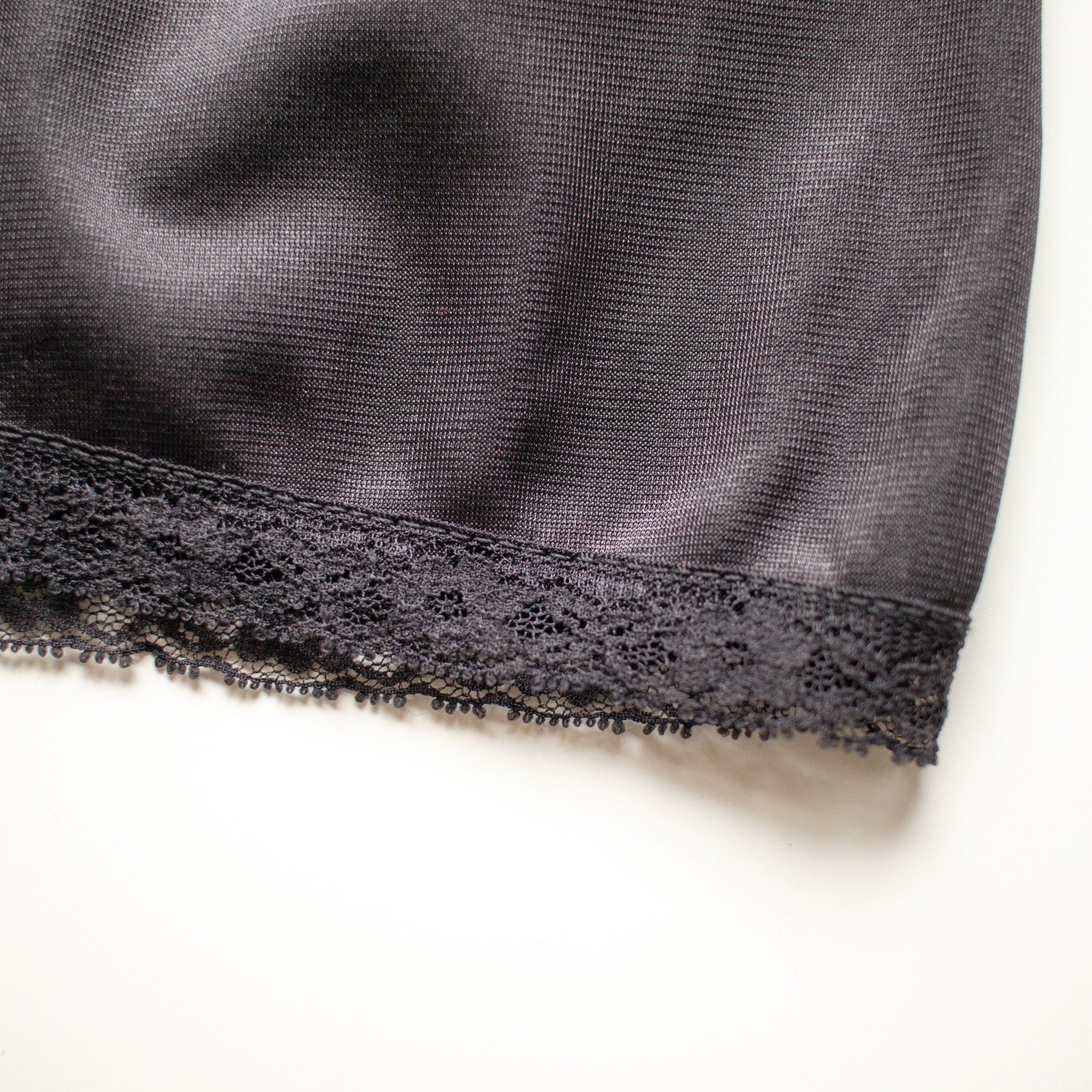 Union Made Vintage Black Lace Camisole