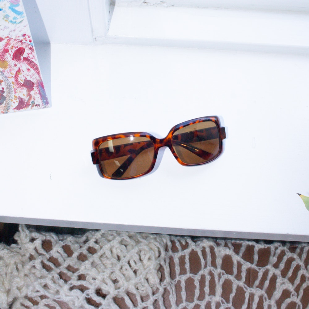 Brown Tortiseshell Square Sunglasses