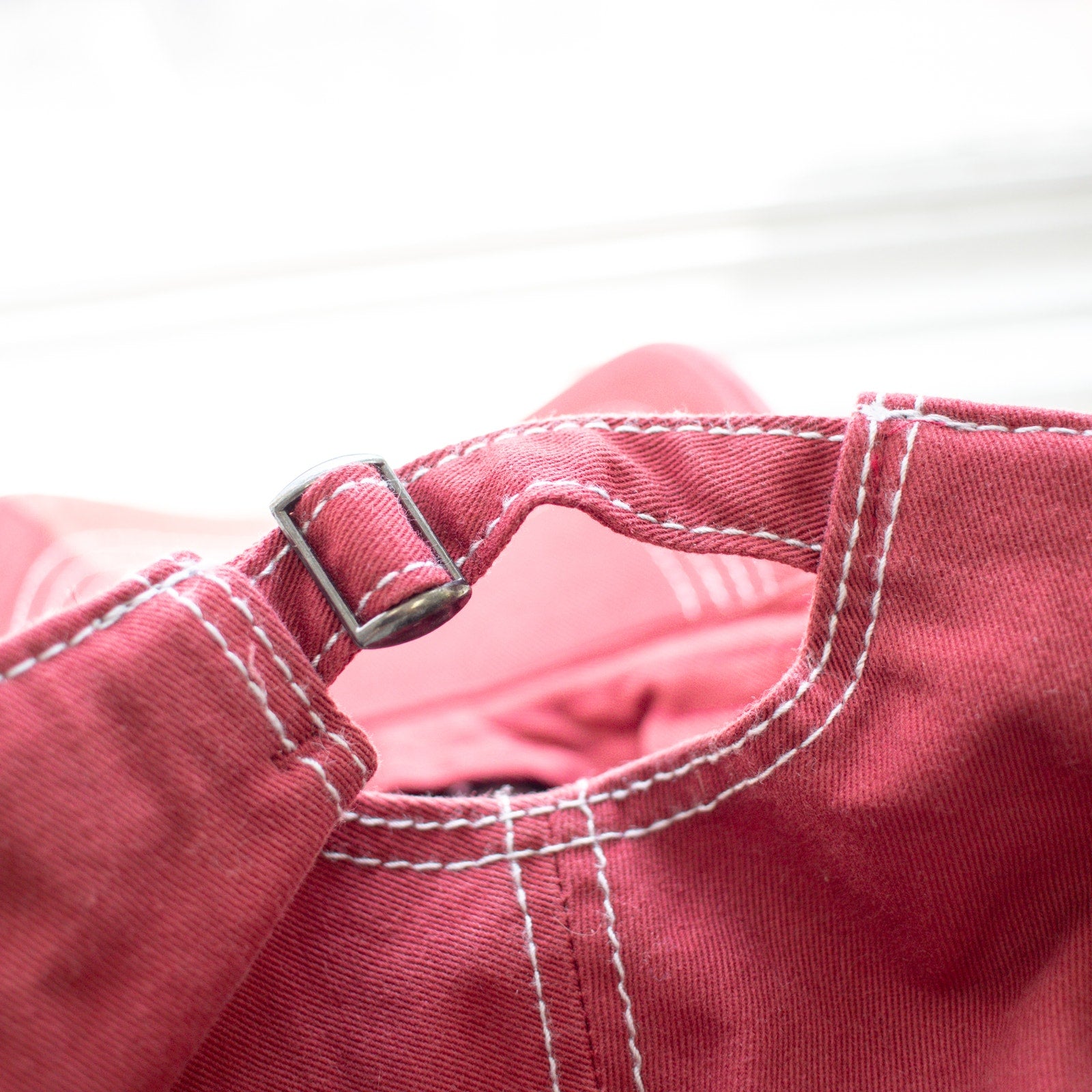 Prairie Mountain Washed Red Seattle Washington Baseball Cap Hat