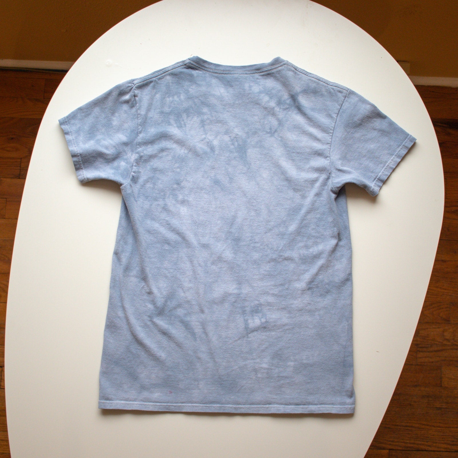 Vintage Animal Graphic American Flag Tie-Dye T-Shirt