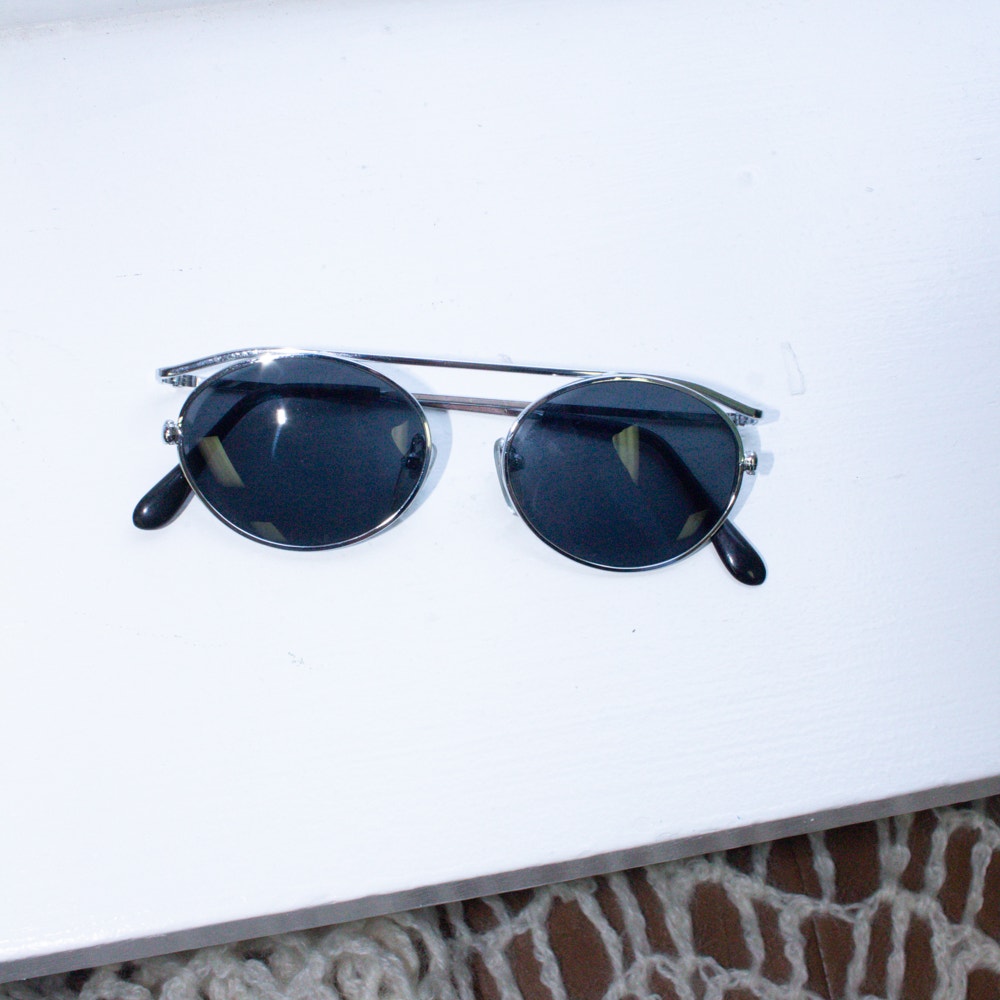 Funky Silver Tone Sunglasses