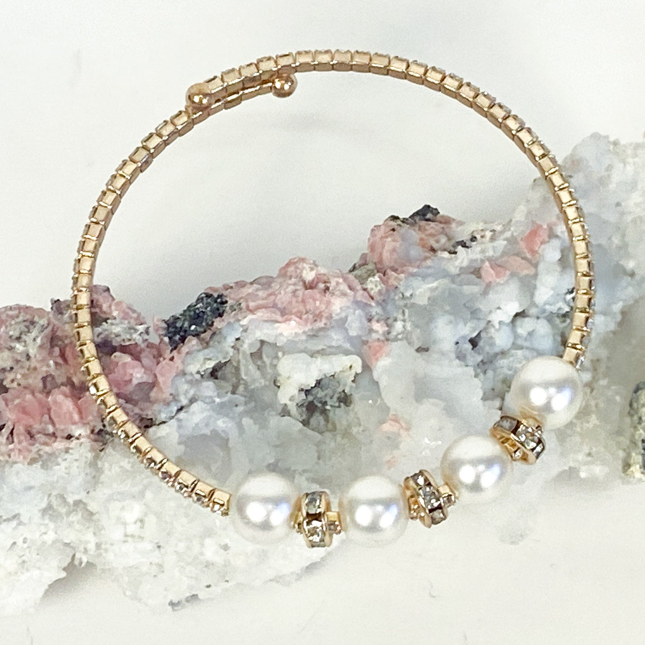 Adjustable Rhinestone Bracelet