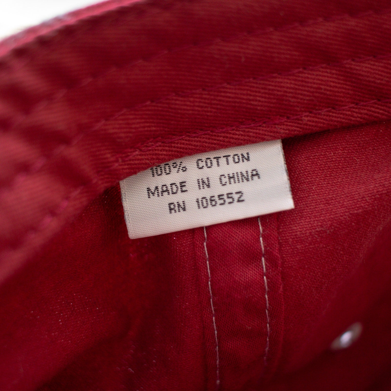 Prairie Mountain Washed Red Seattle Washington Baseball Cap Hat