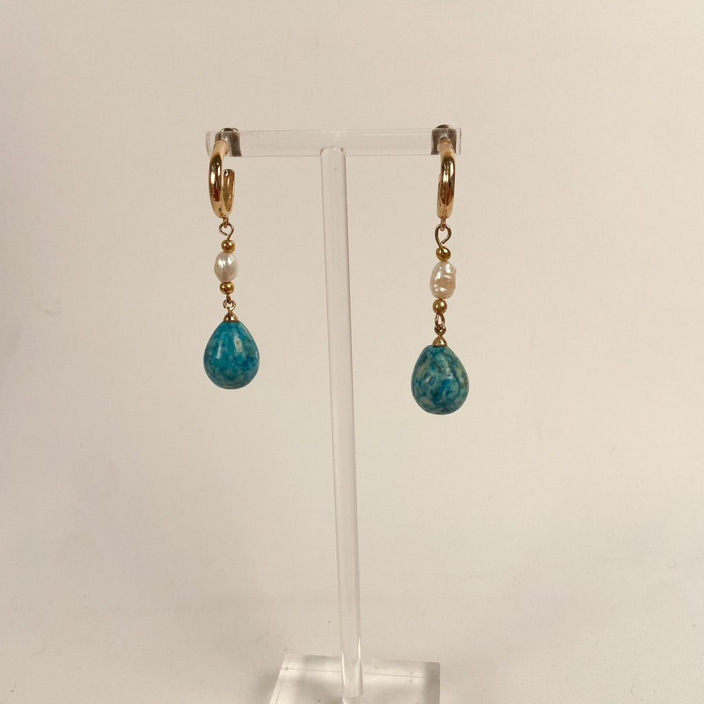 Freshwater Pearl Drop Earrings