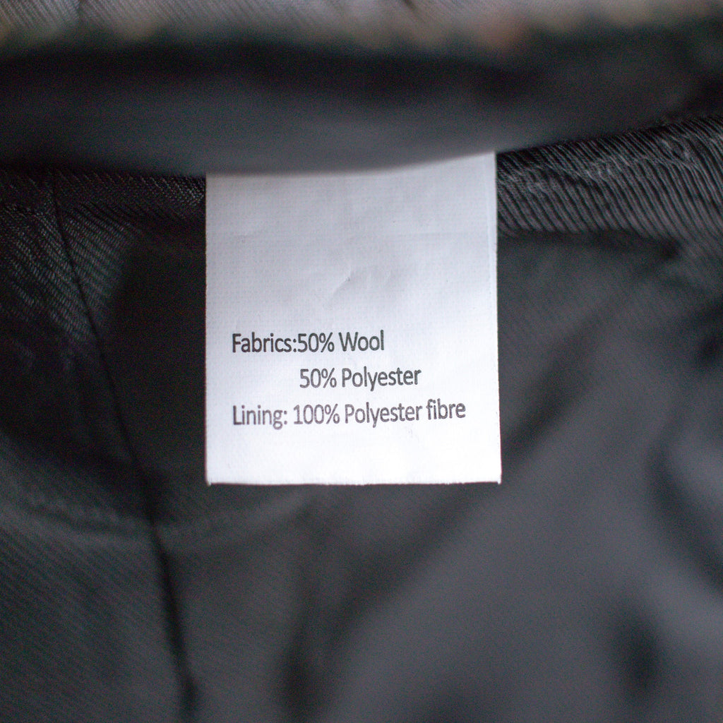 Vintage Brown Herringbone Vest Size Medium