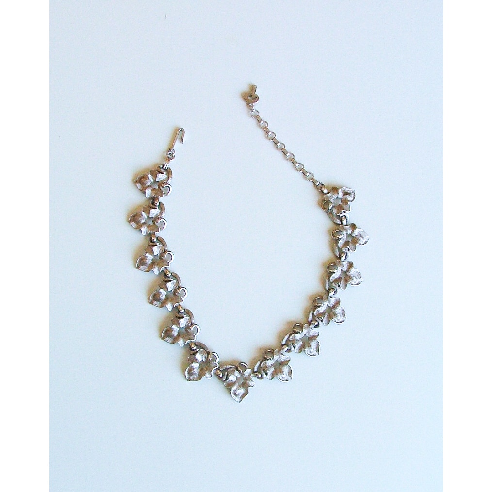 Vintage Puccini Choker Silver Tone