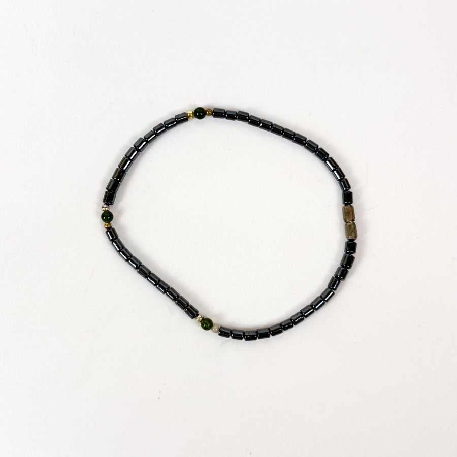 Hematite Ankle Bracelet