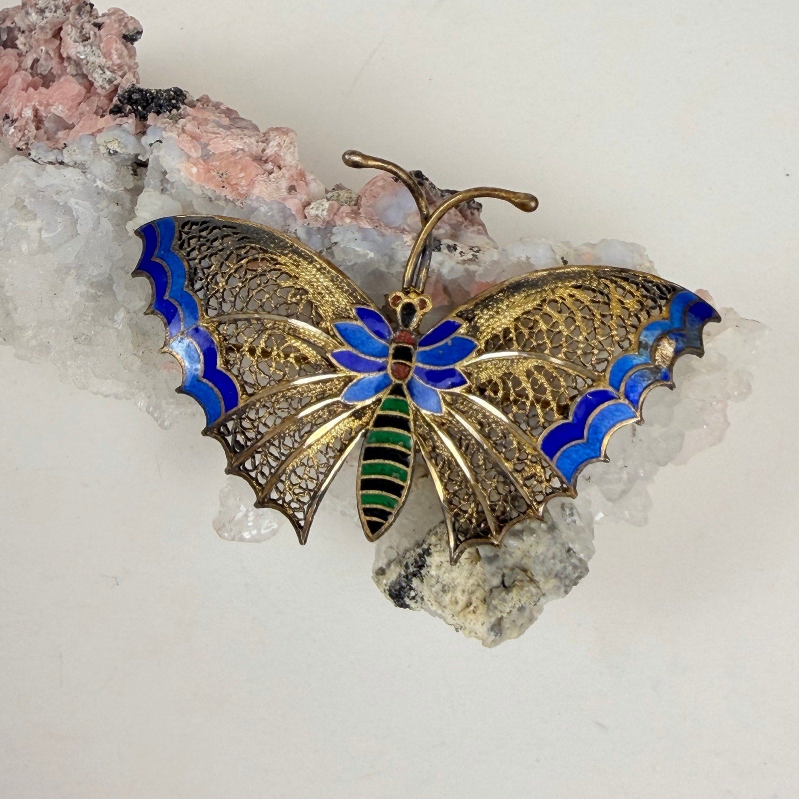 Golden Butterfly Brooch Butterfly Pin