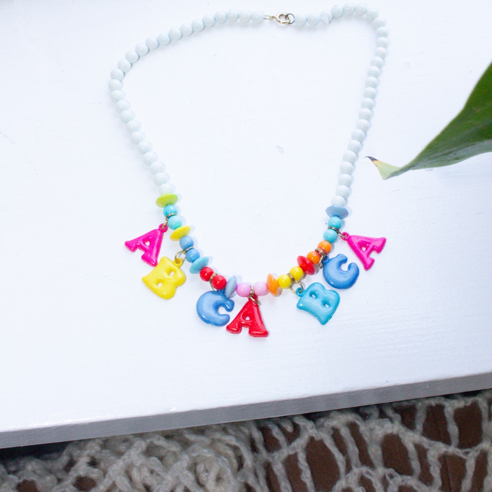 Alphabet Necklace