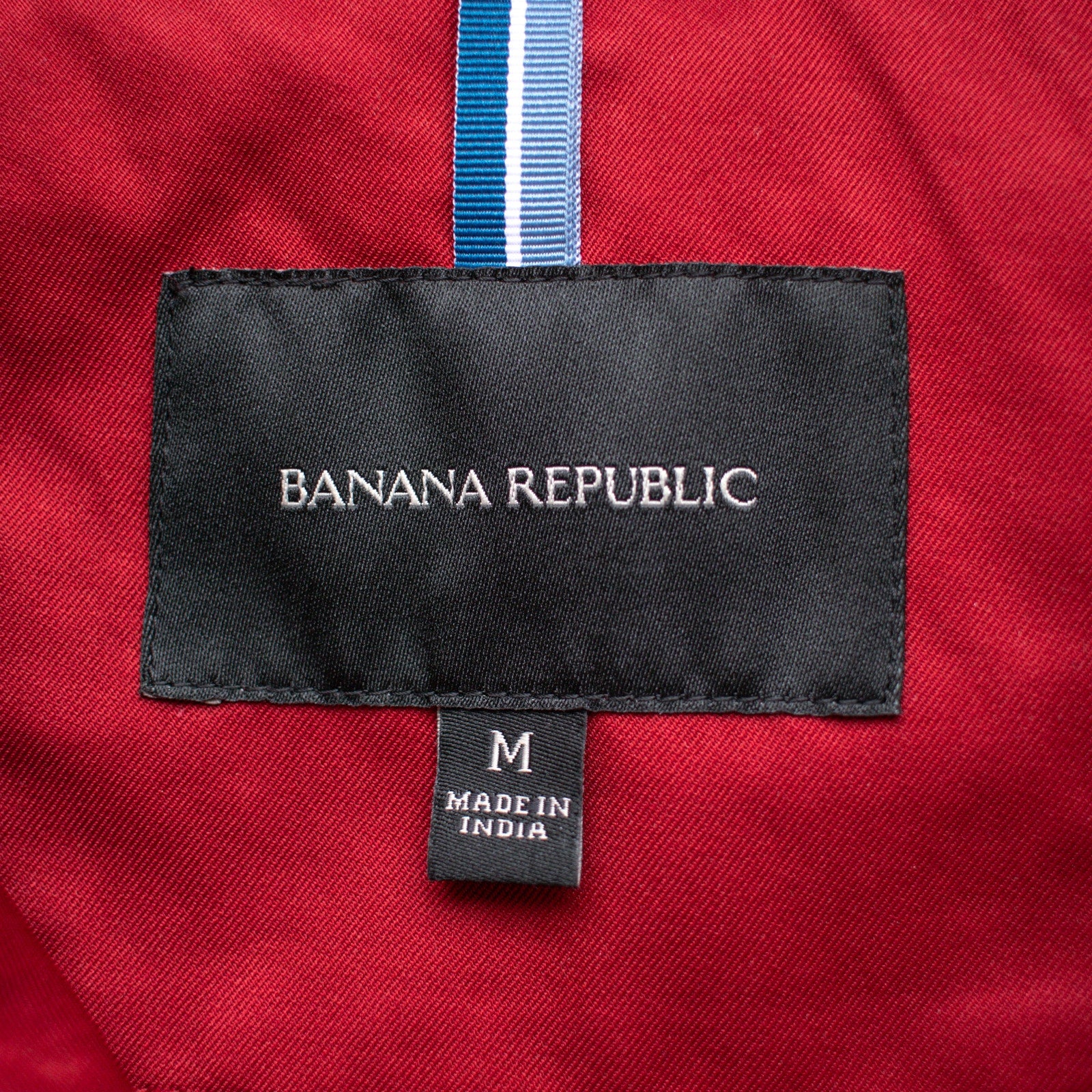 Banana Republic Red Zip-up Winter Coat Size Medium