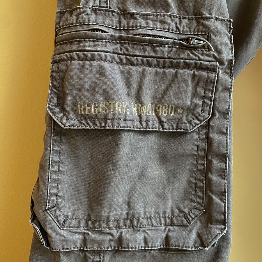 Boy Scout Pants Cargos Old Navy Surplus Company Olive Green Size 14
