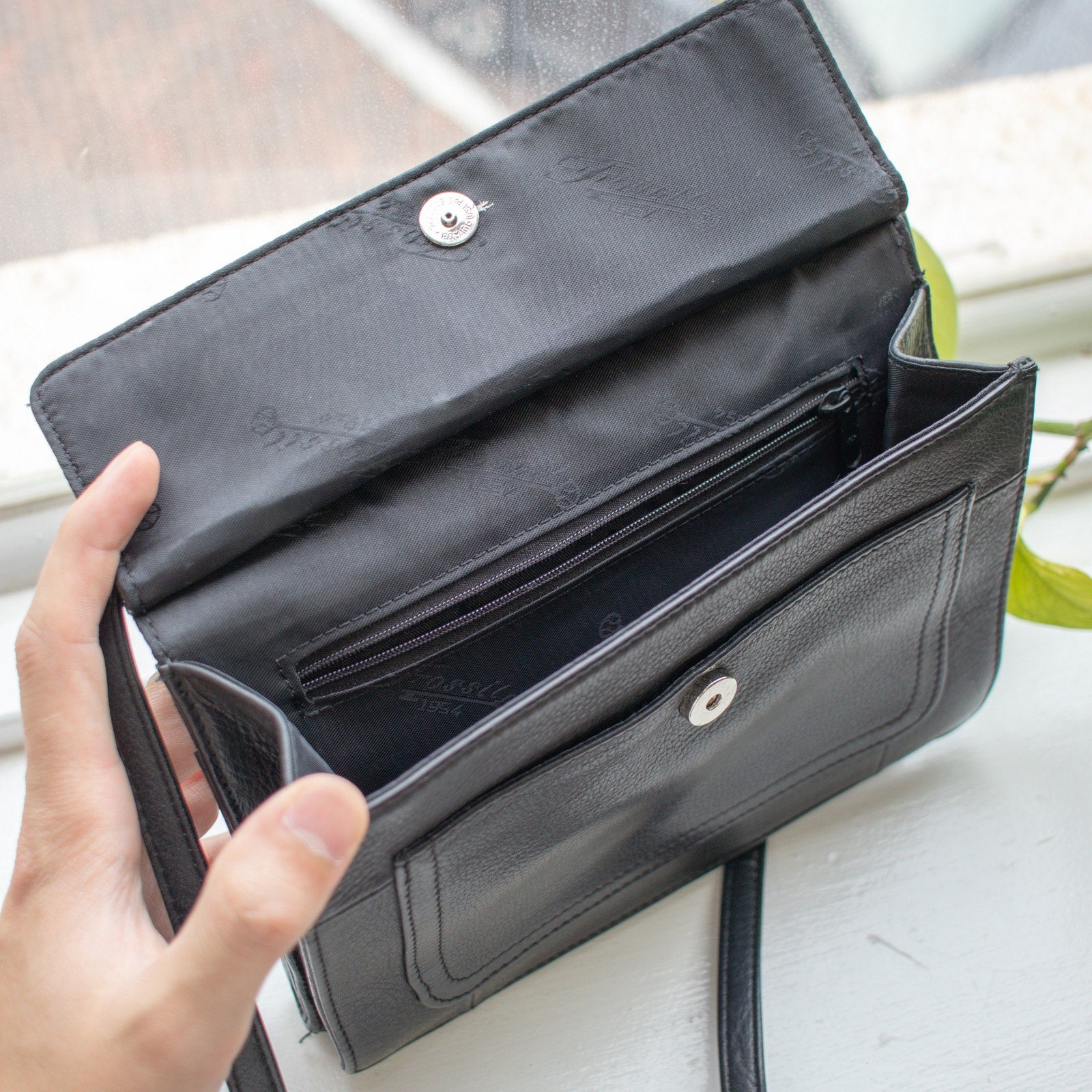 Fossil Crossbody Bag Black