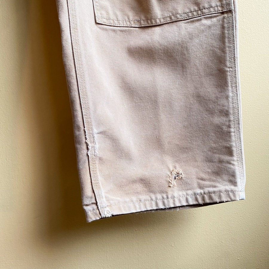 Carhartt Carpenter Pants Double Knee Vintage 90s Light Brown Tan Size 42