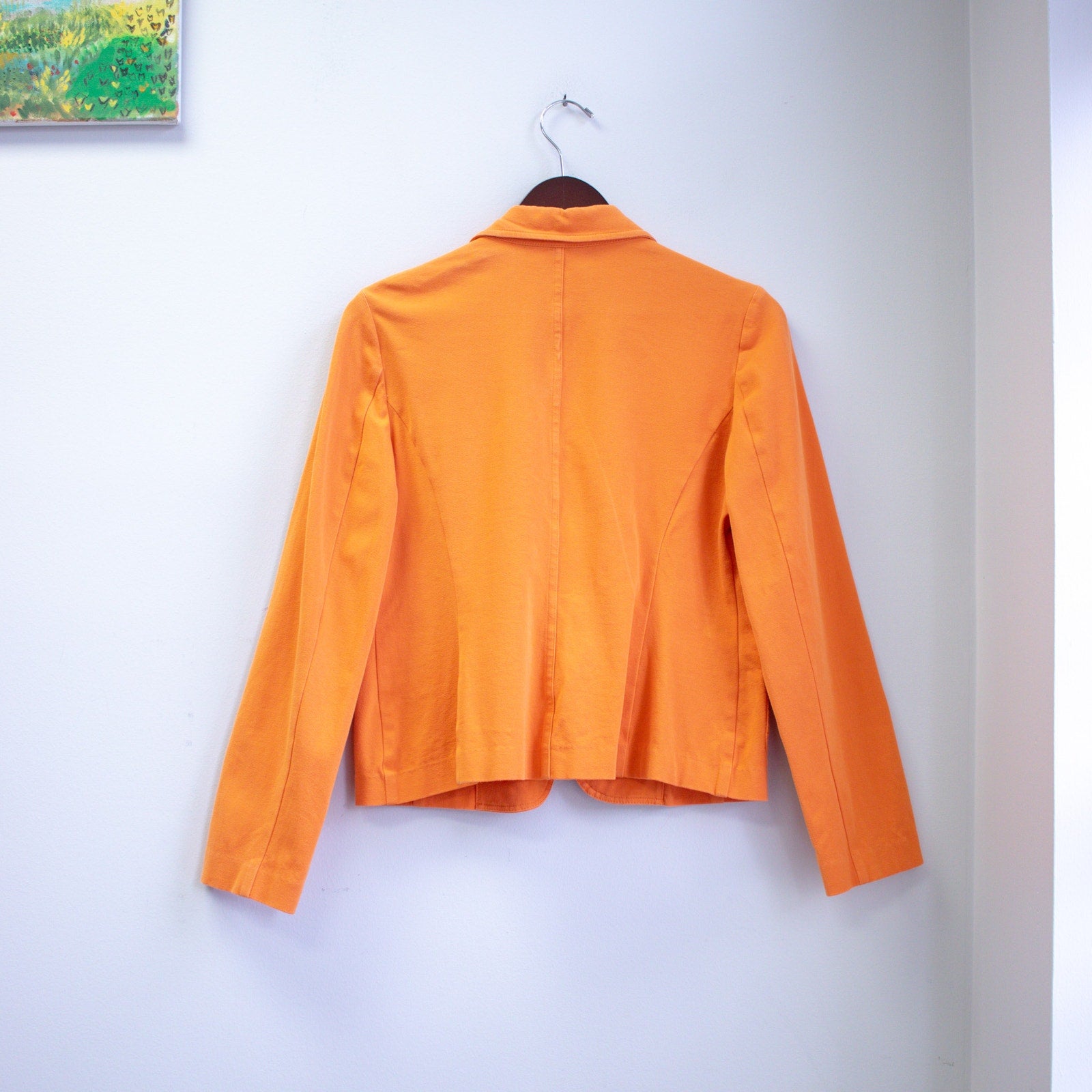Vintage Liz Claiborne Orange Blazer Size 10
