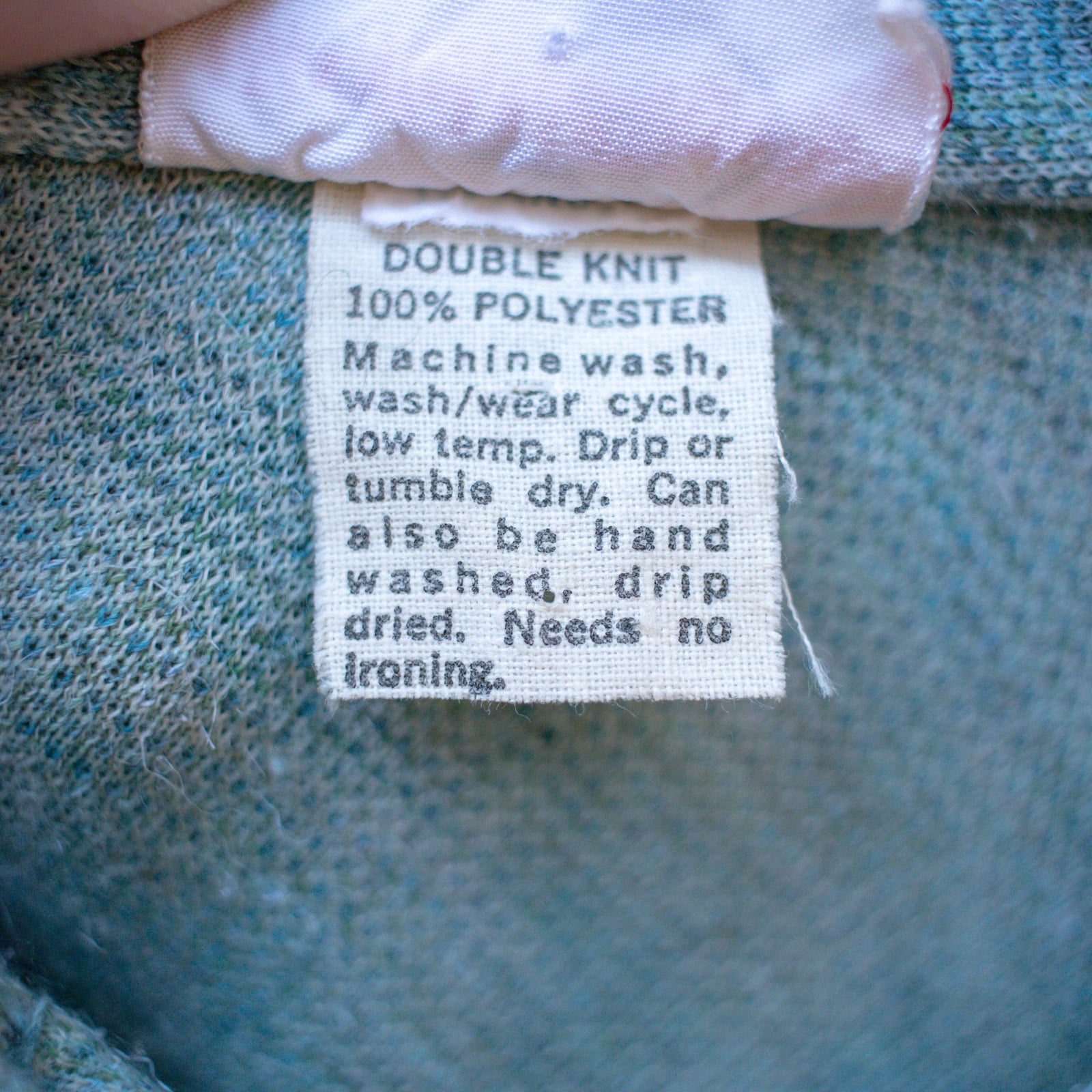 American Scene Blue Western Double Knit Flannel Size Small