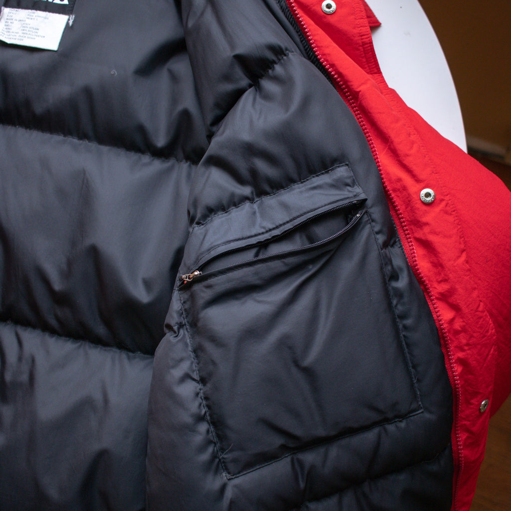 Gerry Red Puffer Collared Ski Jacket Size Men's Large
