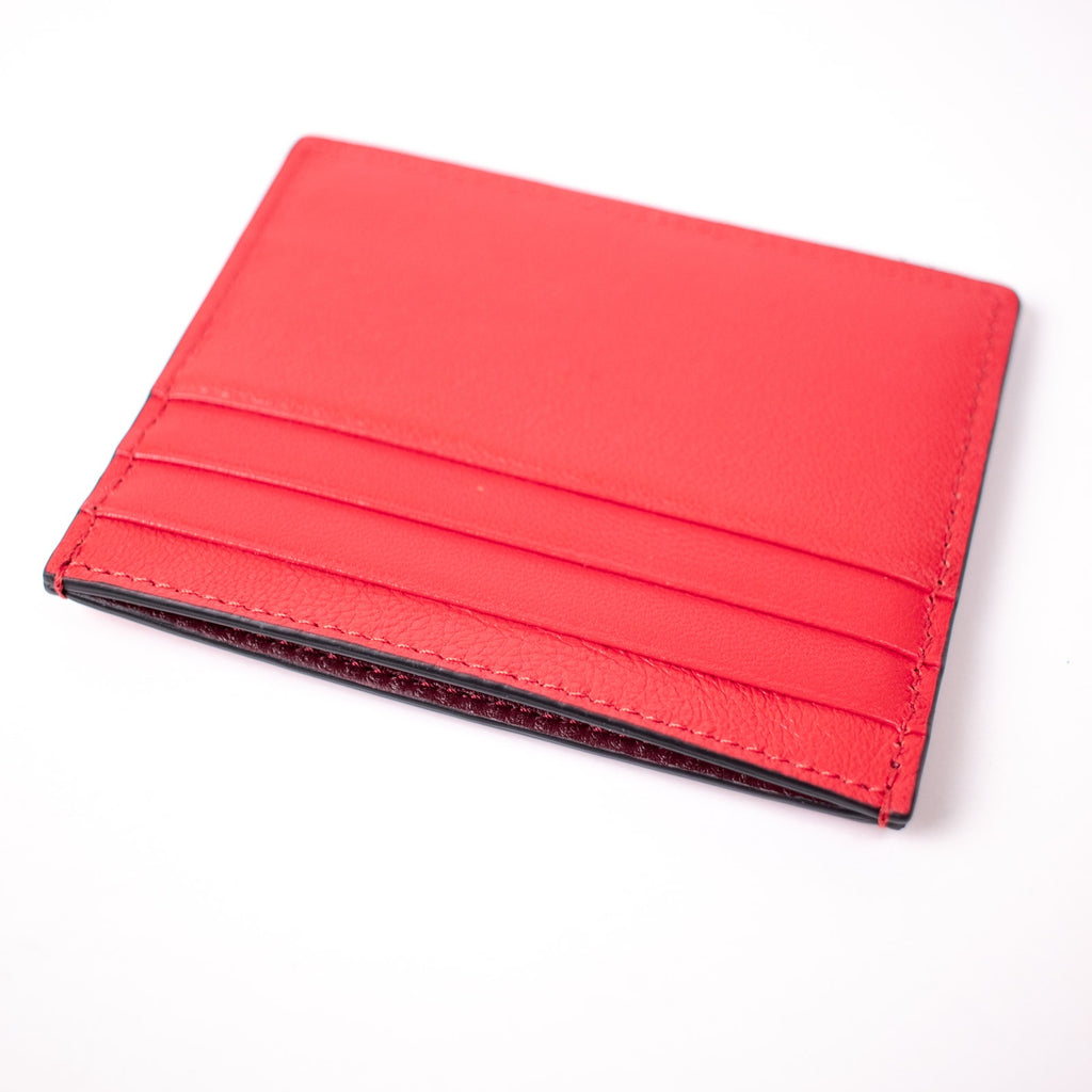 Hyer Goods Valentino Red Certo Card Wallet