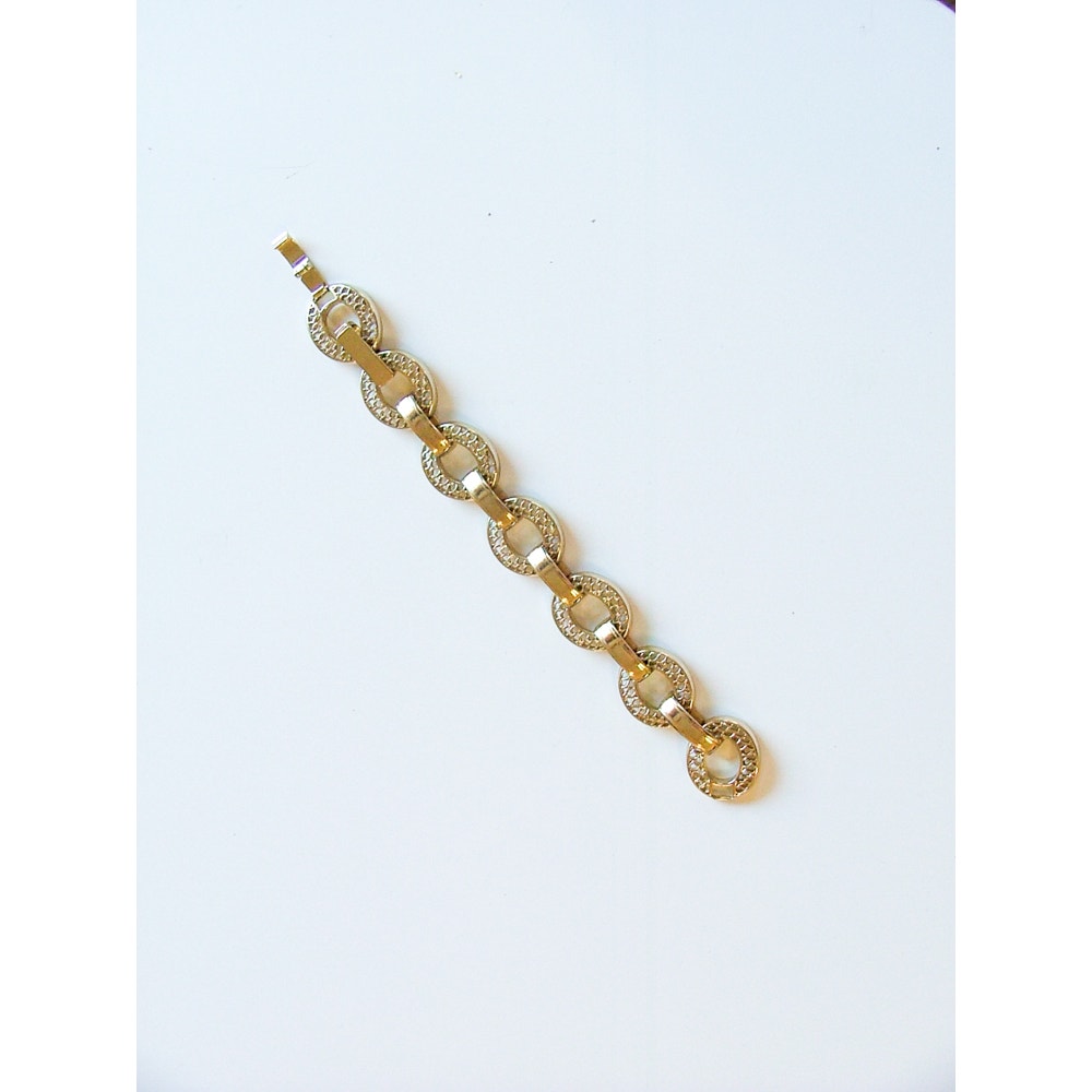 Trifari Chain Link Bracelet