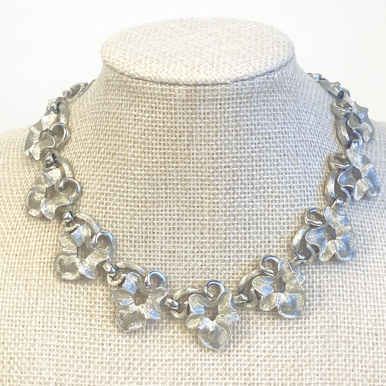Vintage Puccini Choker Silver Tone