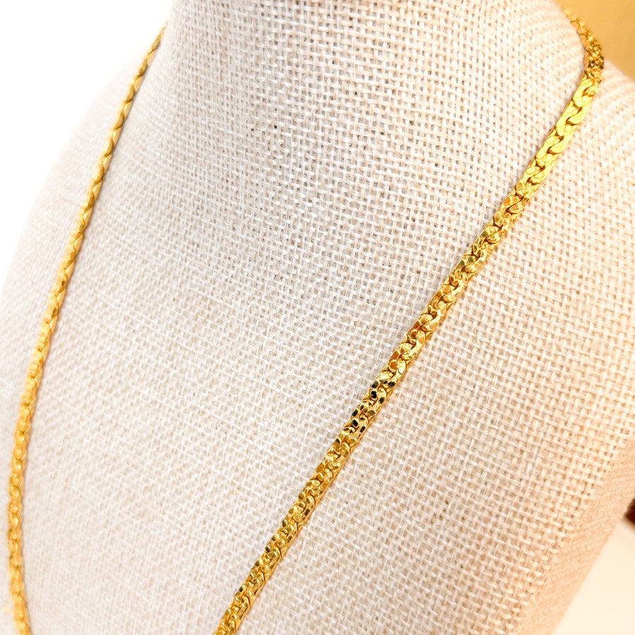 14kt Gold Plated Chain necklace