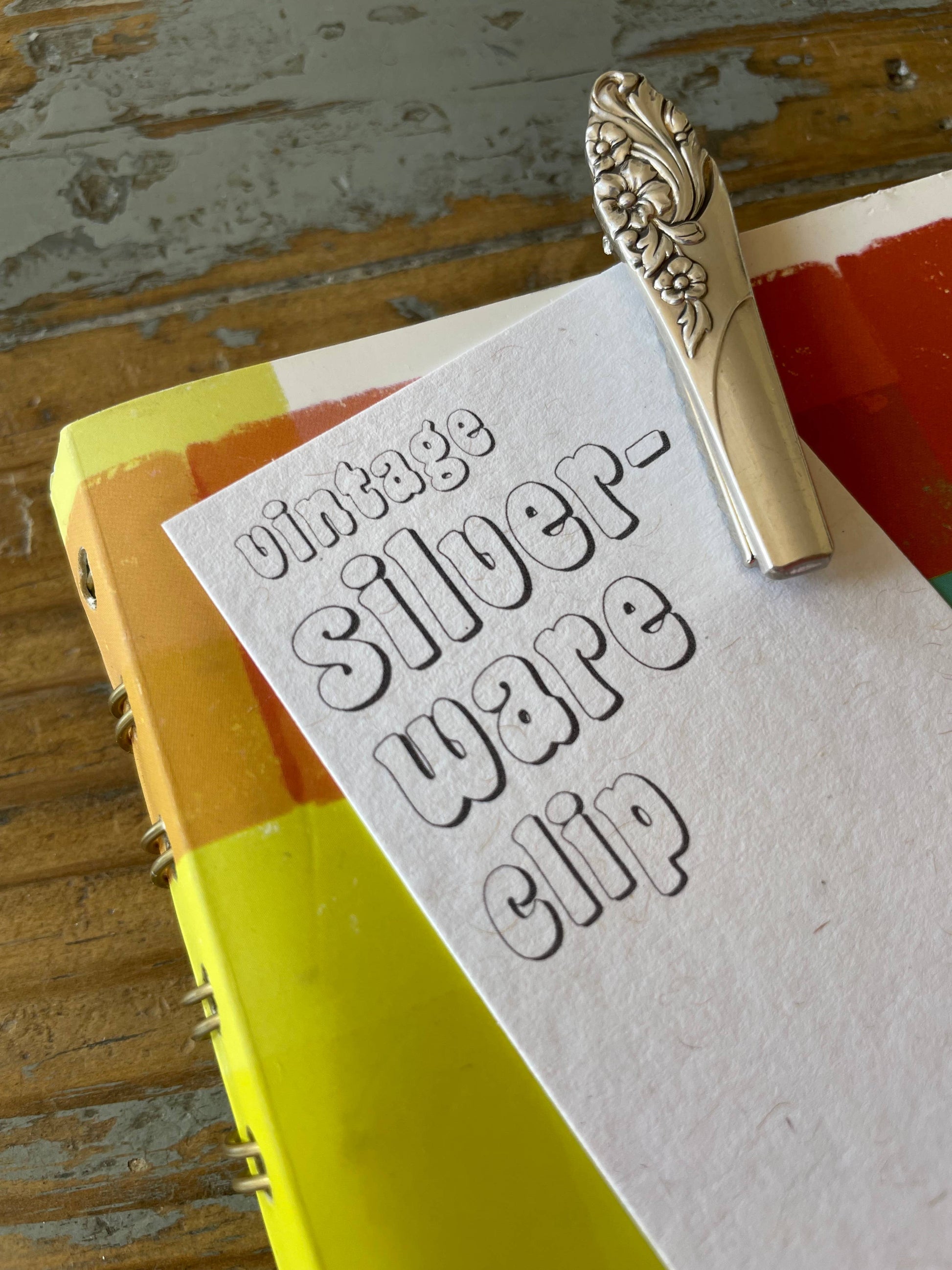 Reclaimed Silverware Clip