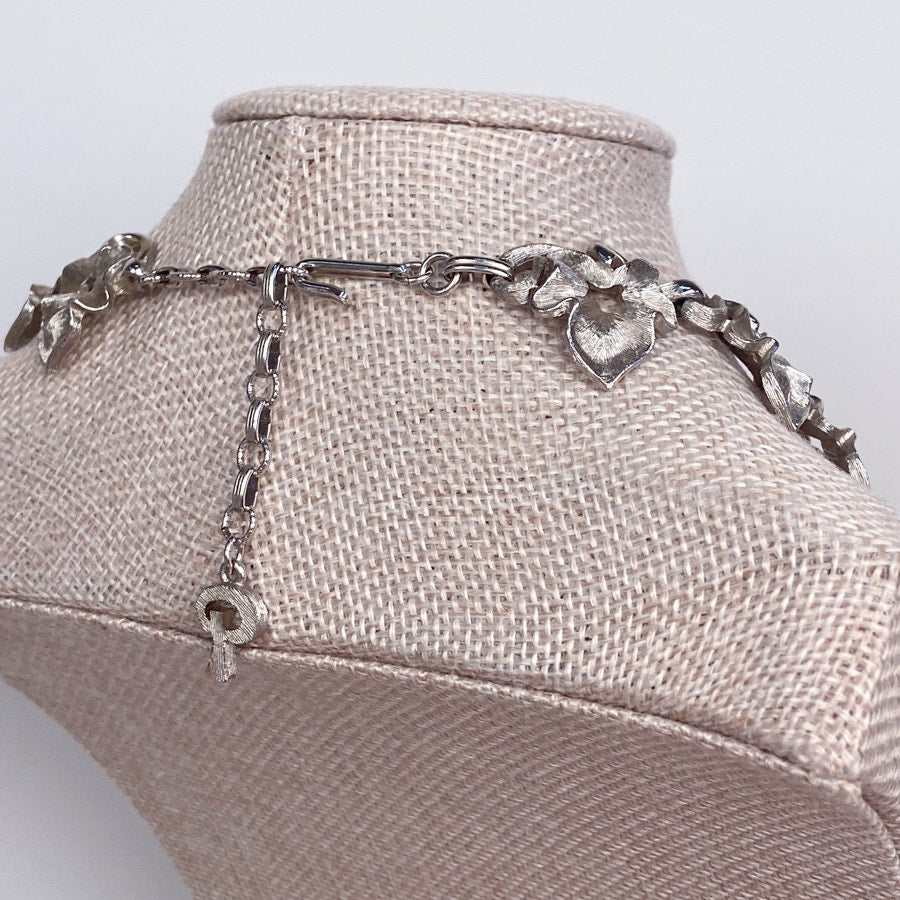 Vintage Puccini Choker Silver Tone