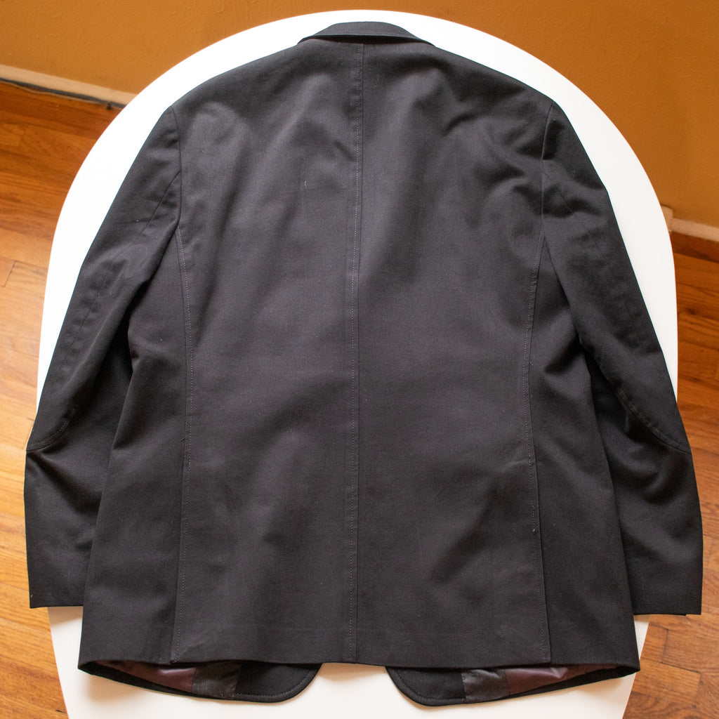 Kenneth Roberts Platinum Black Blazer Red Interior Size Medium