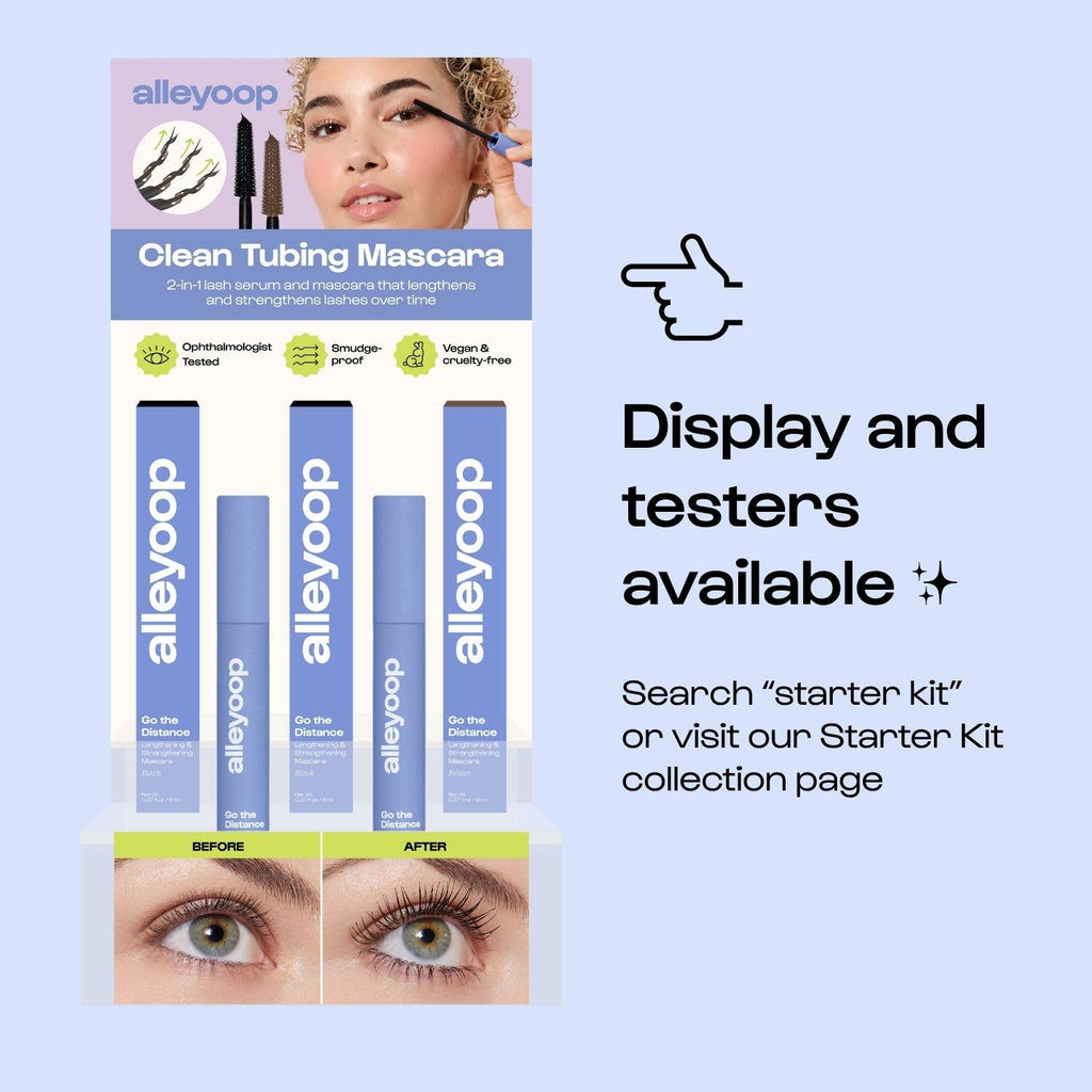 Black Go the Distance Mascara - Clean Tubing Mascara Mini