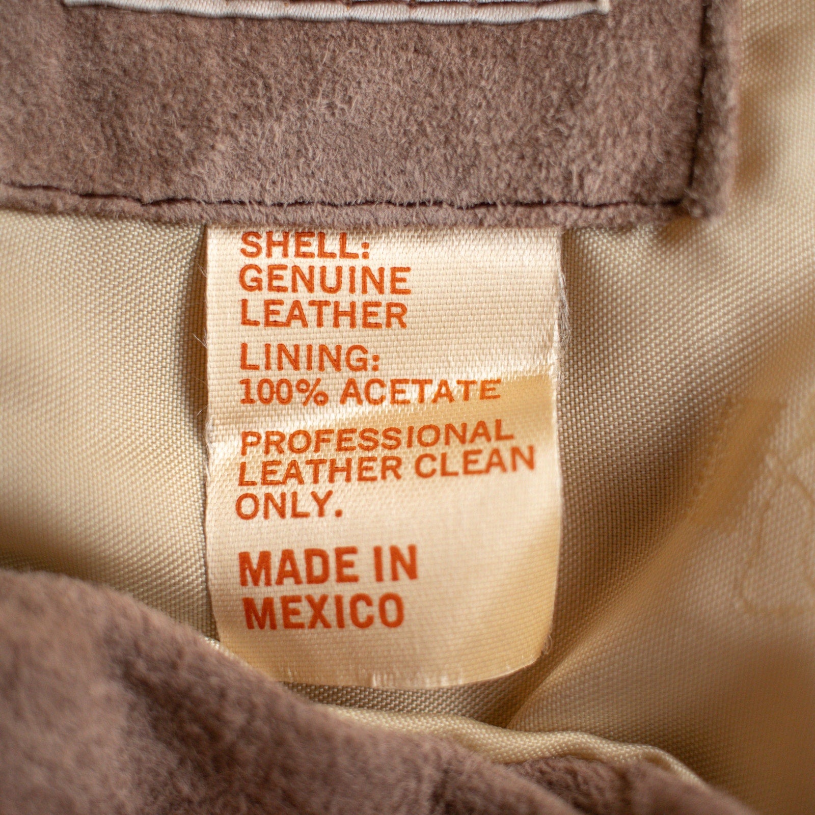 Vintage Suede Bomber Jacket Cropped Length Size XS