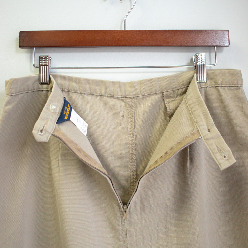 Khaki Maxi Skirt Size 12