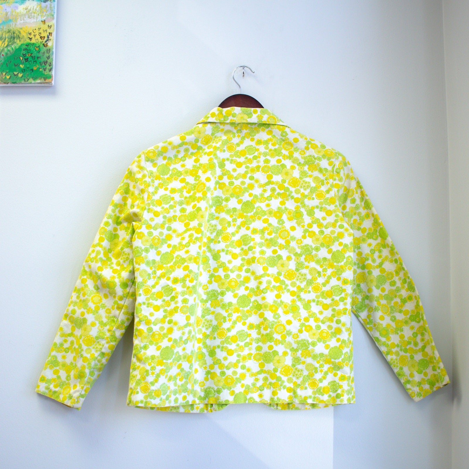 Vintage Floral Blazer Size Small