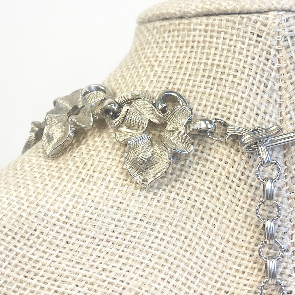 Vintage Puccini Choker Silver Tone