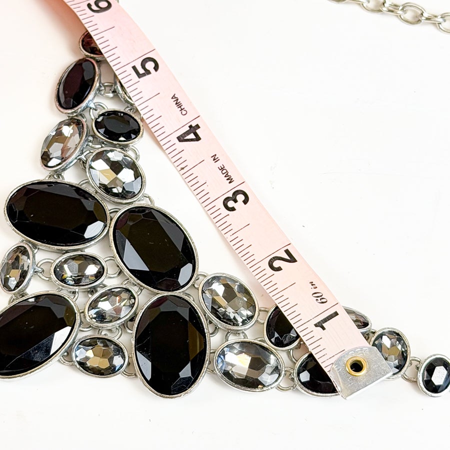 Indie Sleaze 2006 Erica Lyons Bib Rhinestone Statement Necklace