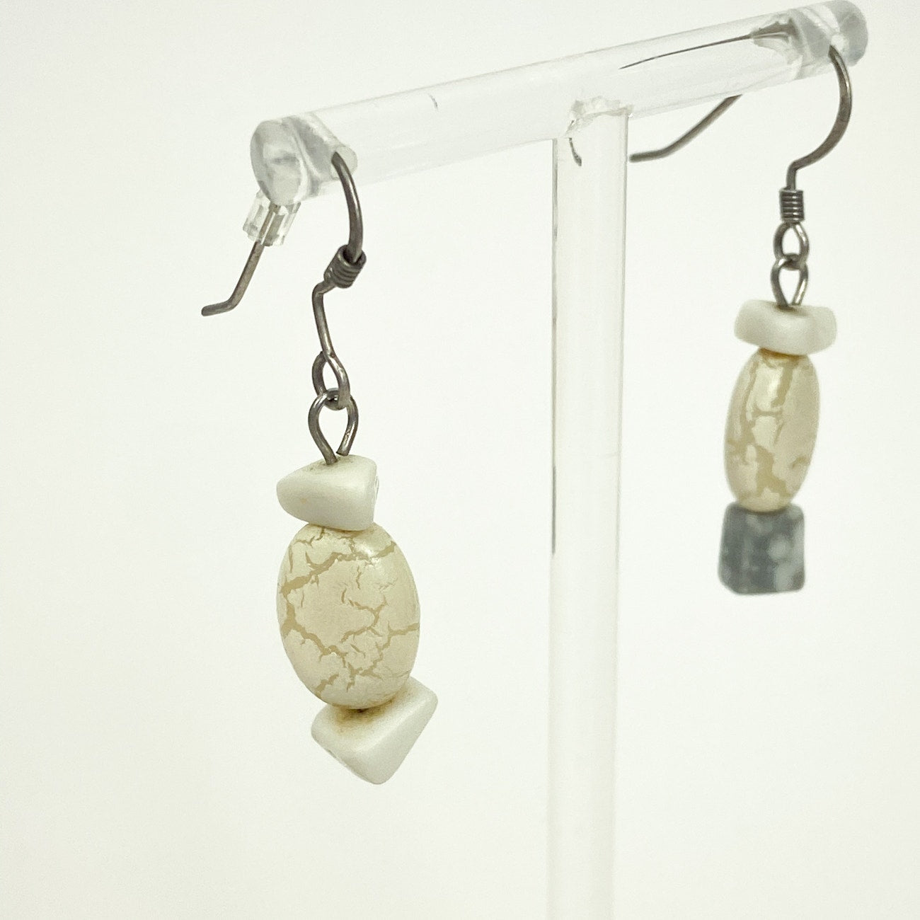 Dangly Shell Earrings Vintage 90s