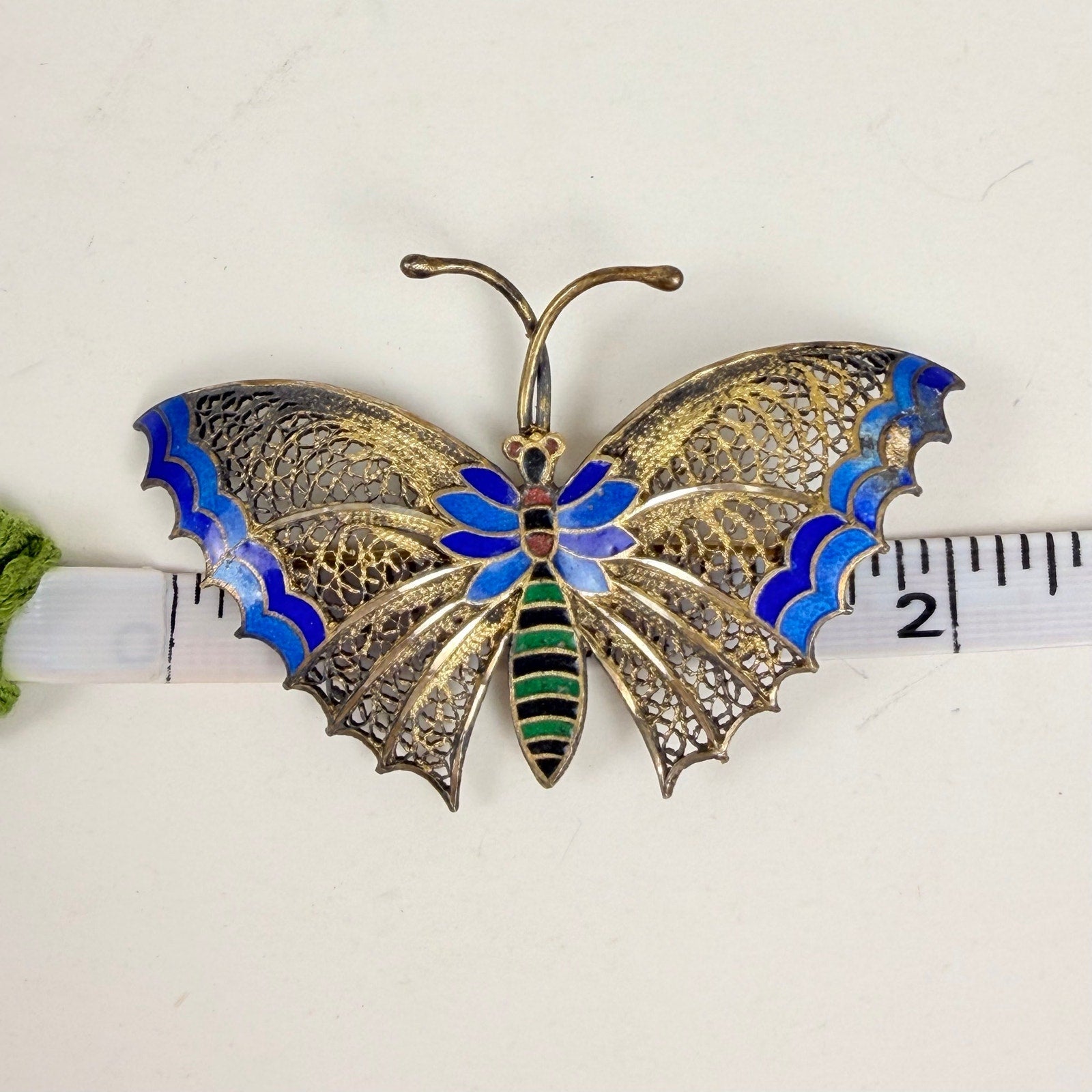 Golden Butterfly Brooch Butterfly Pin