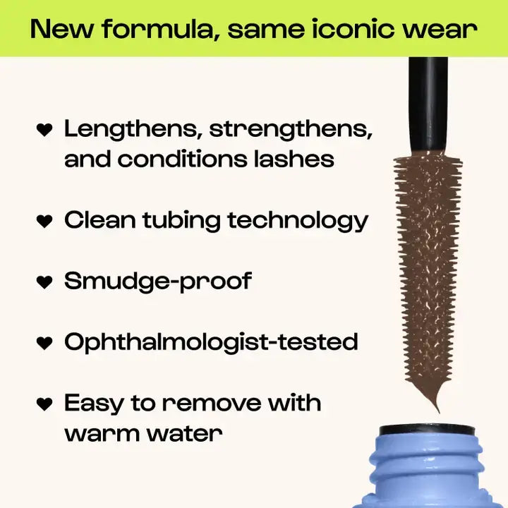 Brown Go the Distance Mascara - Clean Tubing Mascara Mini
