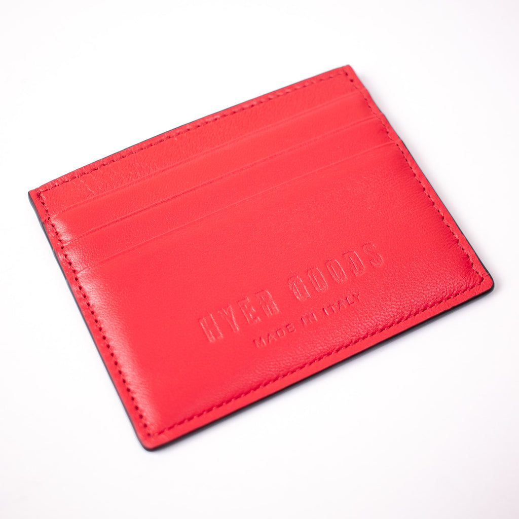 Hyer Goods Valentino Red Certo Card Wallet
