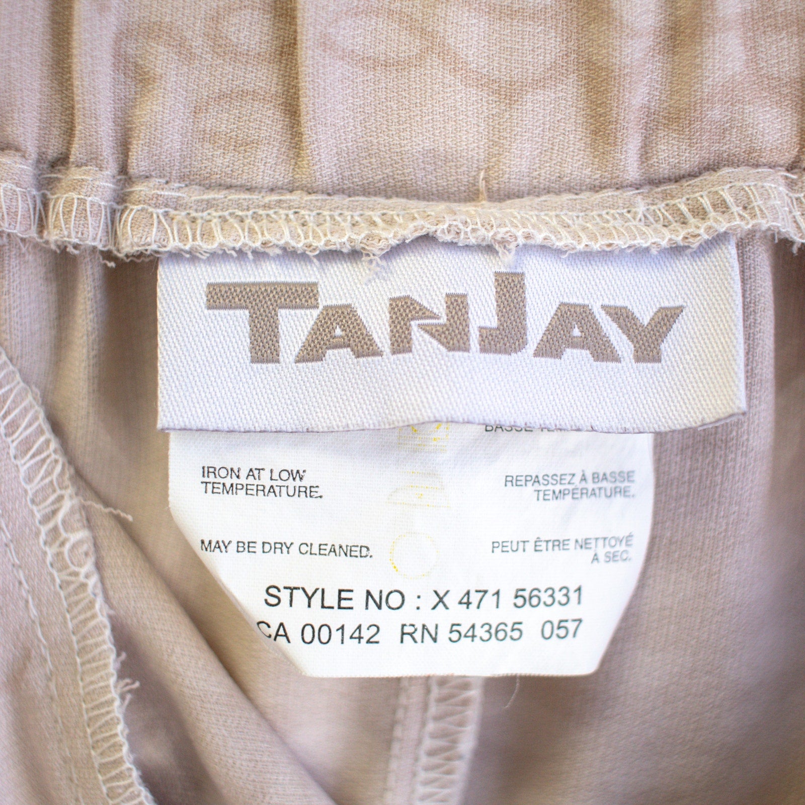 Vintage 90s Tan Floral Maxi Skirt Size 16