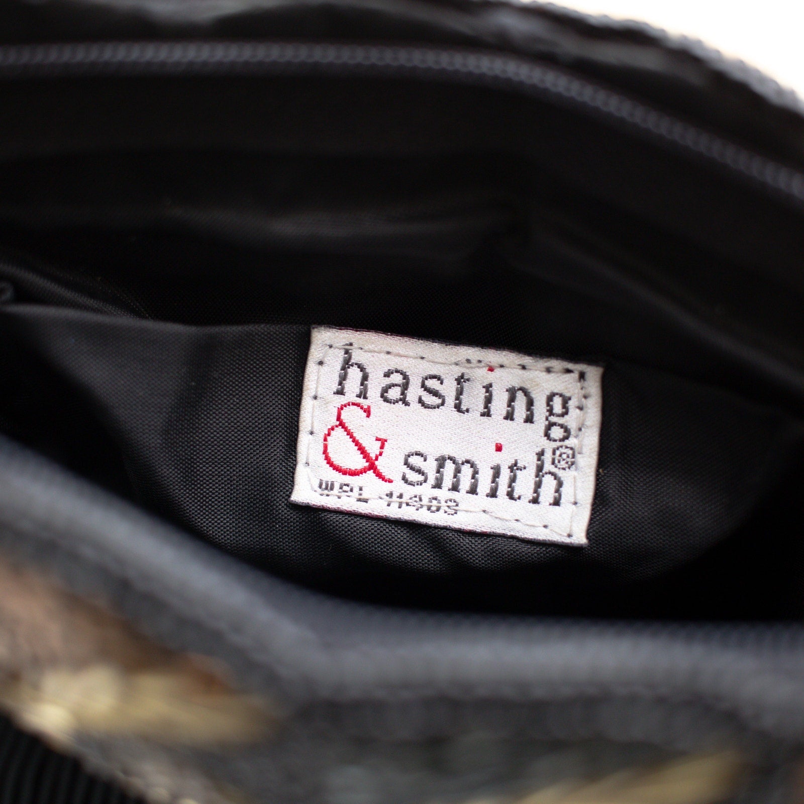 Vintage Beaded Evening Bag Black