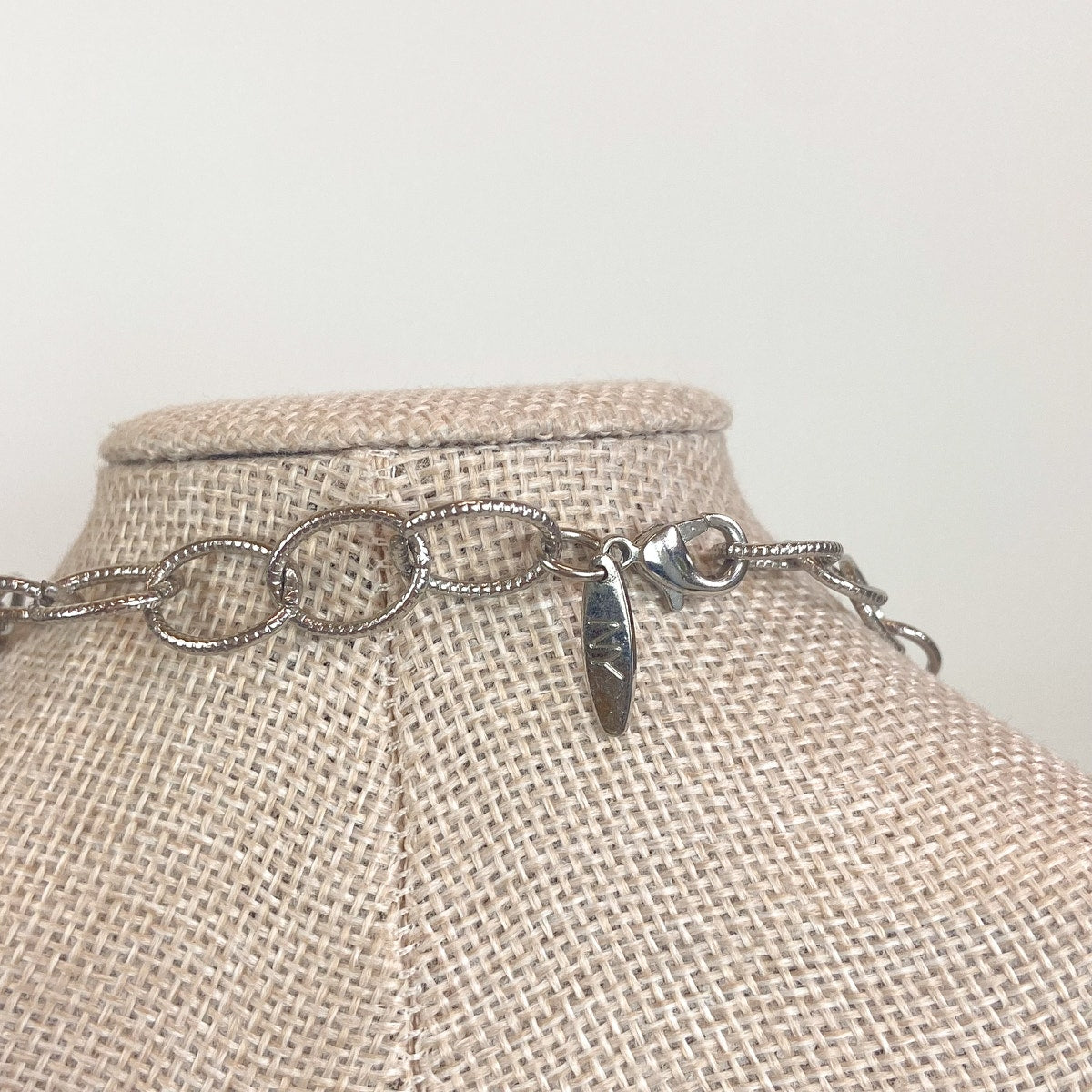 Indie Sleaze Multi-Strand Silver and Black New York and Company Necklace
