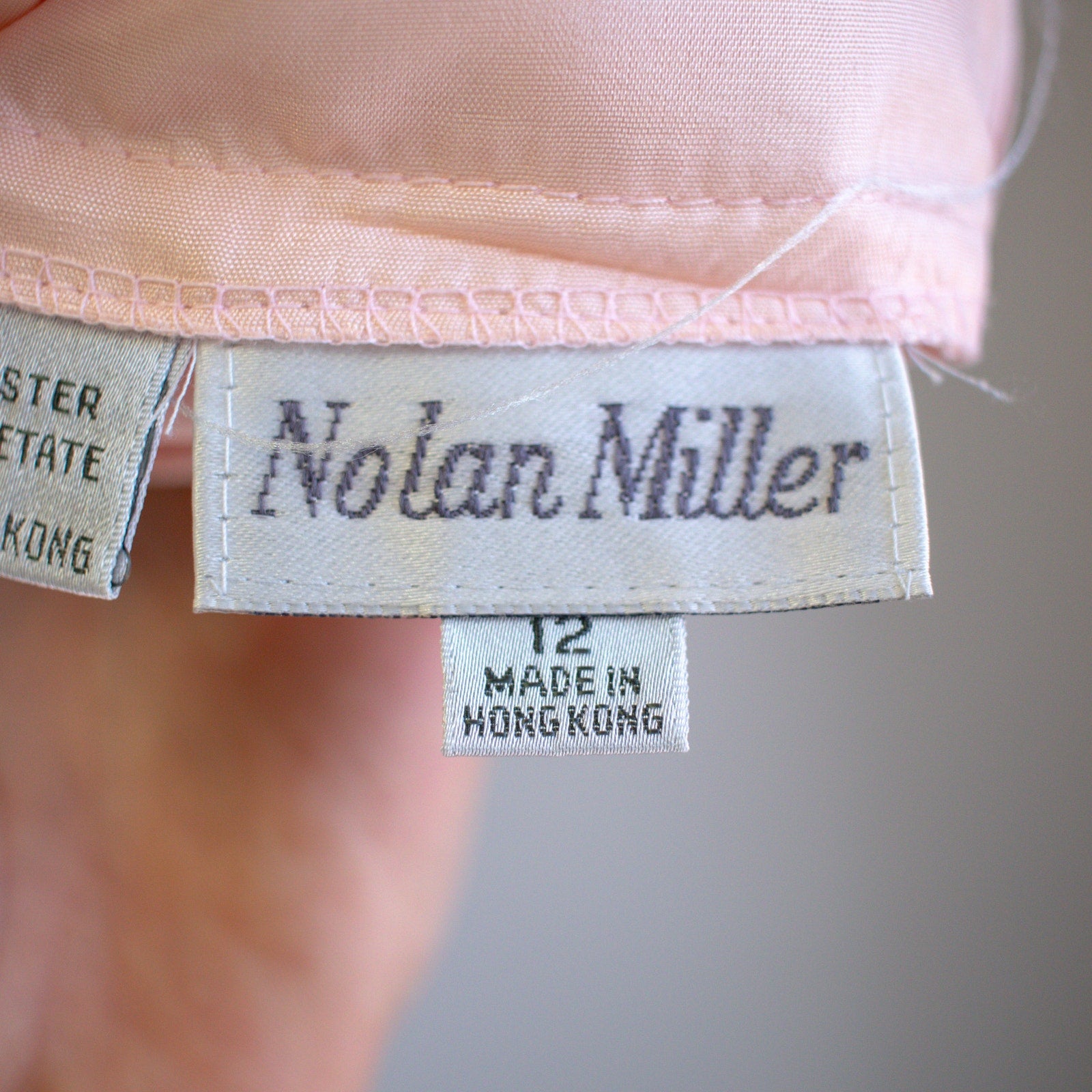 Nolan Miller Soft Pink Bedazzled Sleep Shirt Size 12