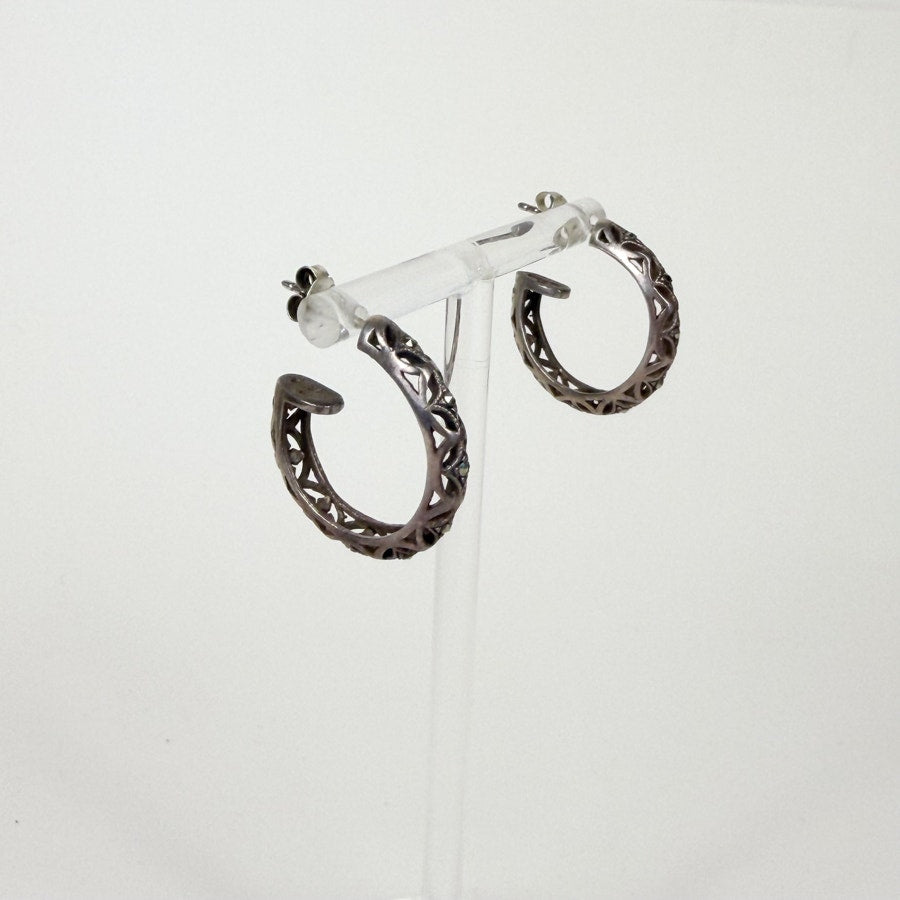 Sterling Silver Hoops