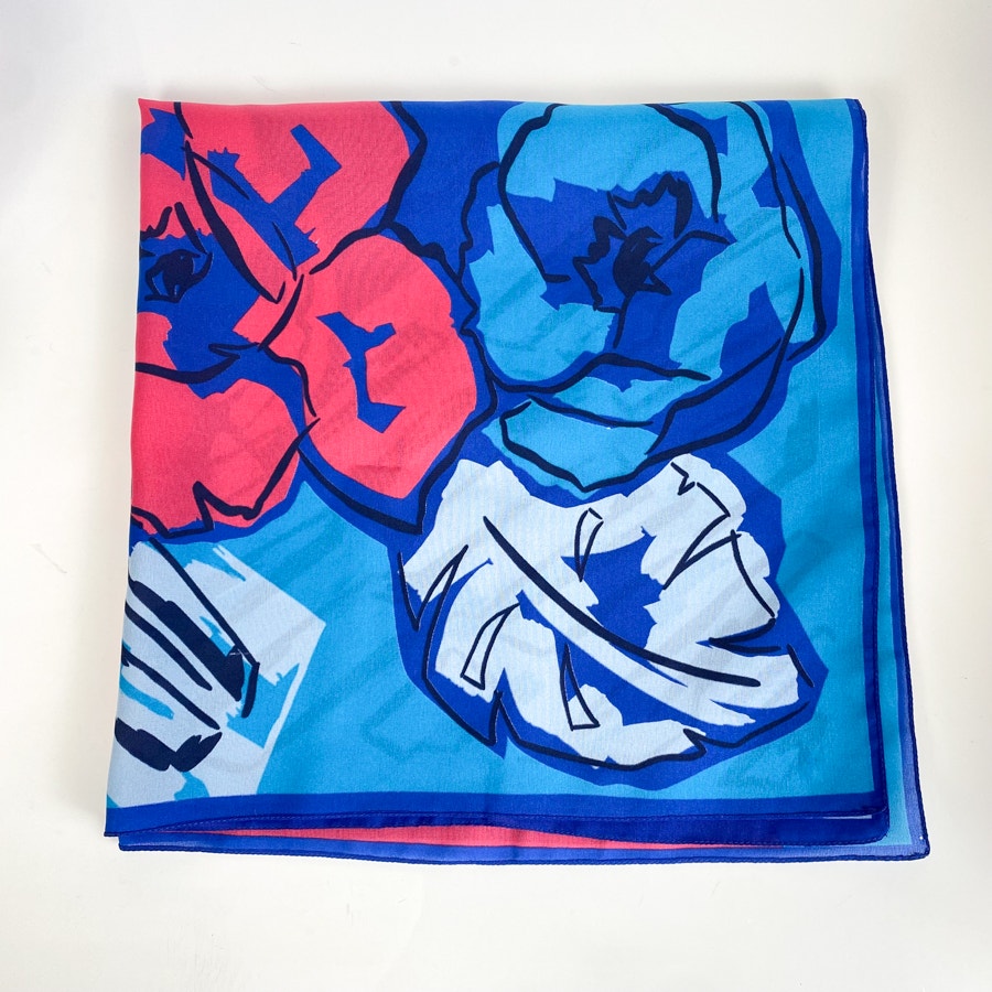 Vintage Jumbo Square Scarf