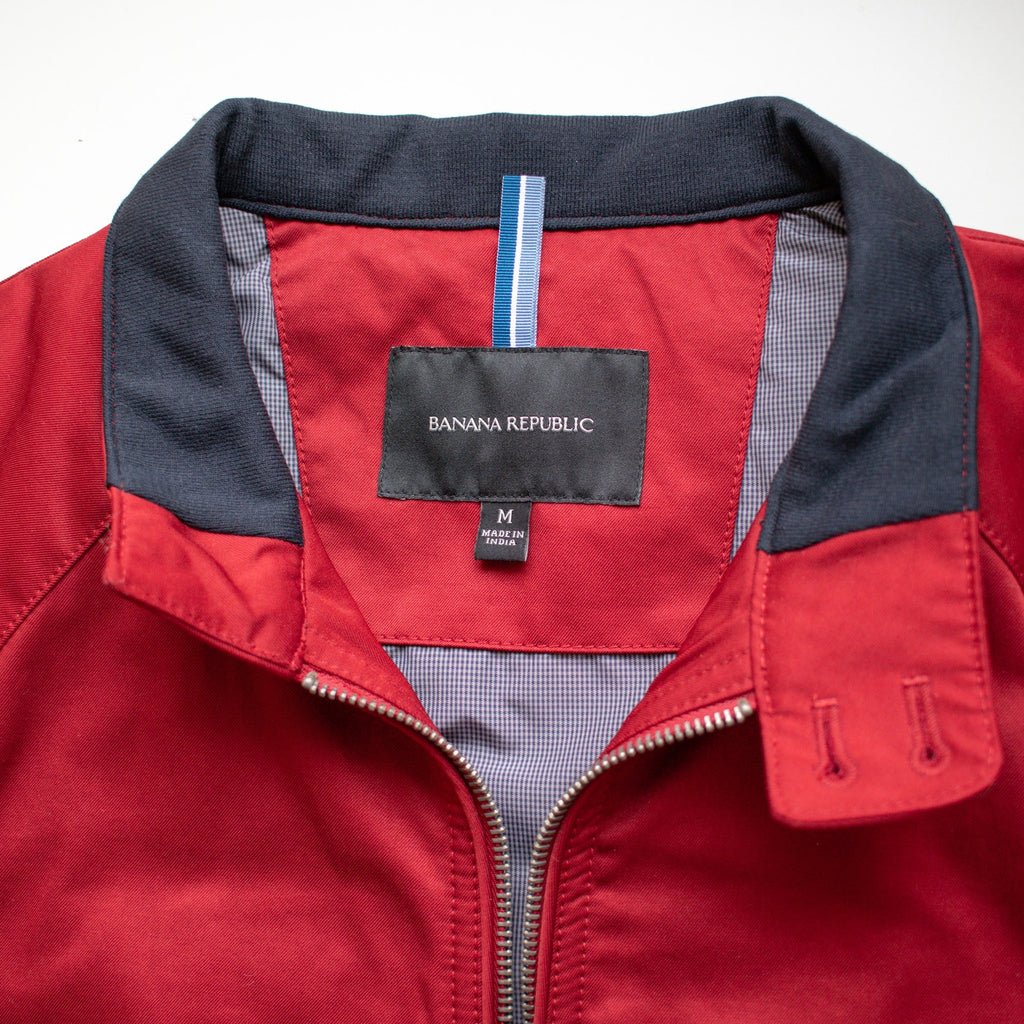 Banana Republic Red Zip-up Winter Coat Size Medium